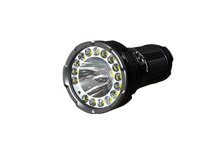 Fenix LR40R V2.0 rechargeable LED flashlight with 15,000 lumens brightness for search, rescue, and outdoor professional applications
