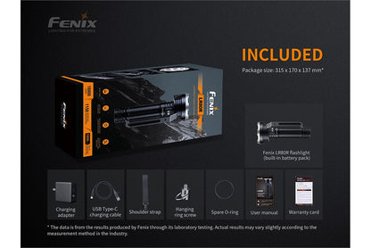 Fenix LR80R 18000 Lumens Rechargeable LED Searchlight Flashlight Fenix 
