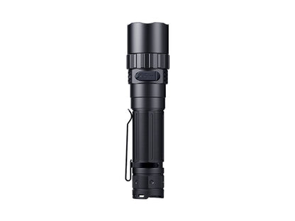 Fenix PD40R V3.0 rechargeable flashlight with 3000 lumens brightness and rotary switch control for tactical and professional lighting