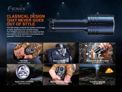 Fenix TK35 Ultimate Edition V2.0 - 5000 Lumens Flashlight Fenix 