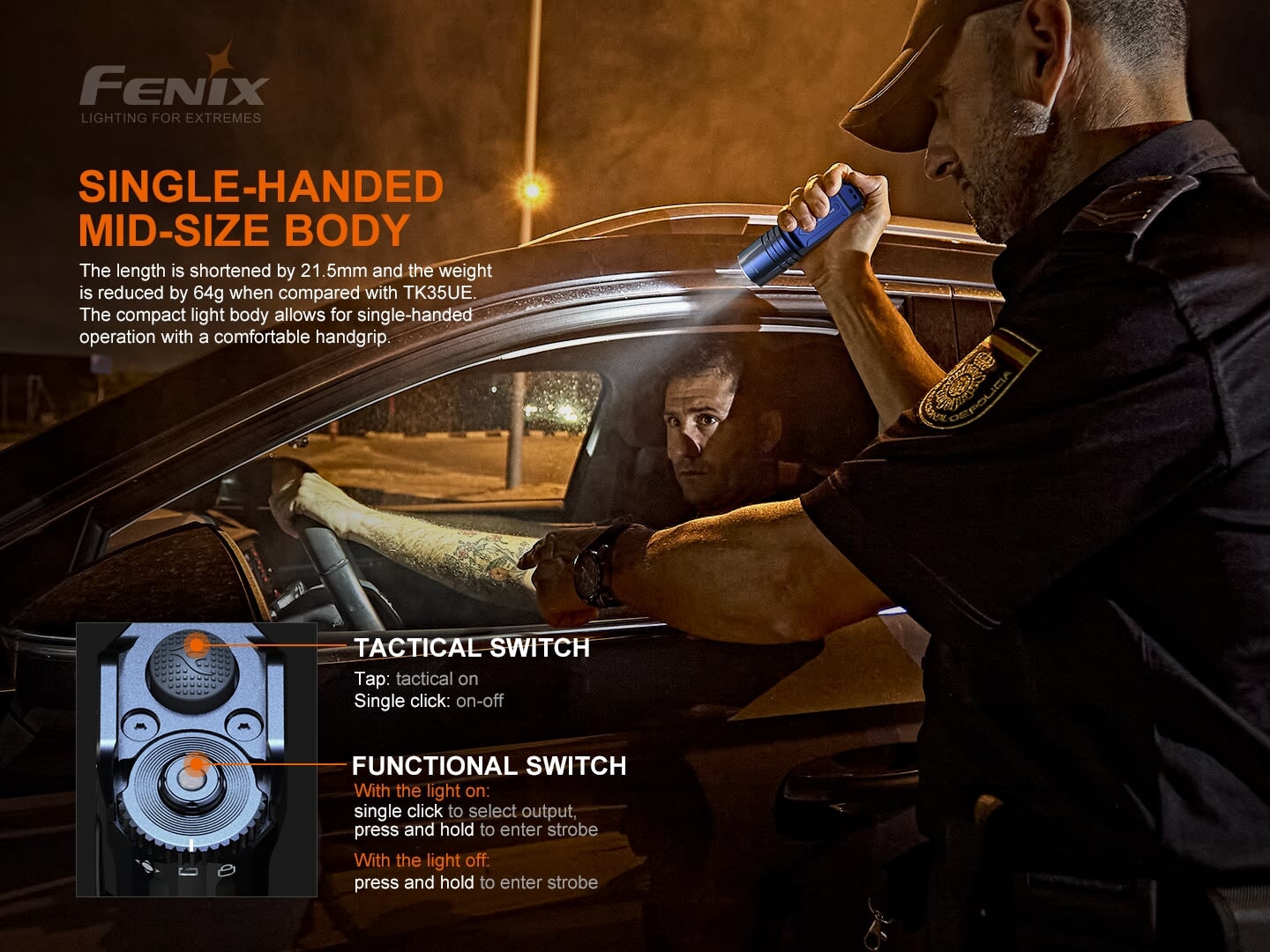 Fenix TK35 Ultimate Edition V2.0 - 5000 Lumens Flashlight Fenix 