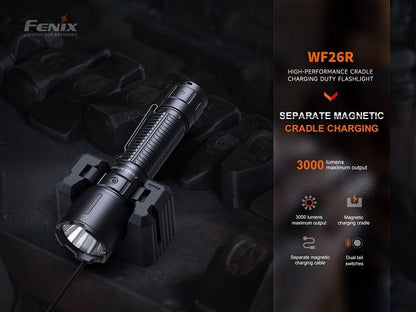 Fenix WF26R High-Performance Cradle Charging Duty Flashlight Flashlight Fenix 