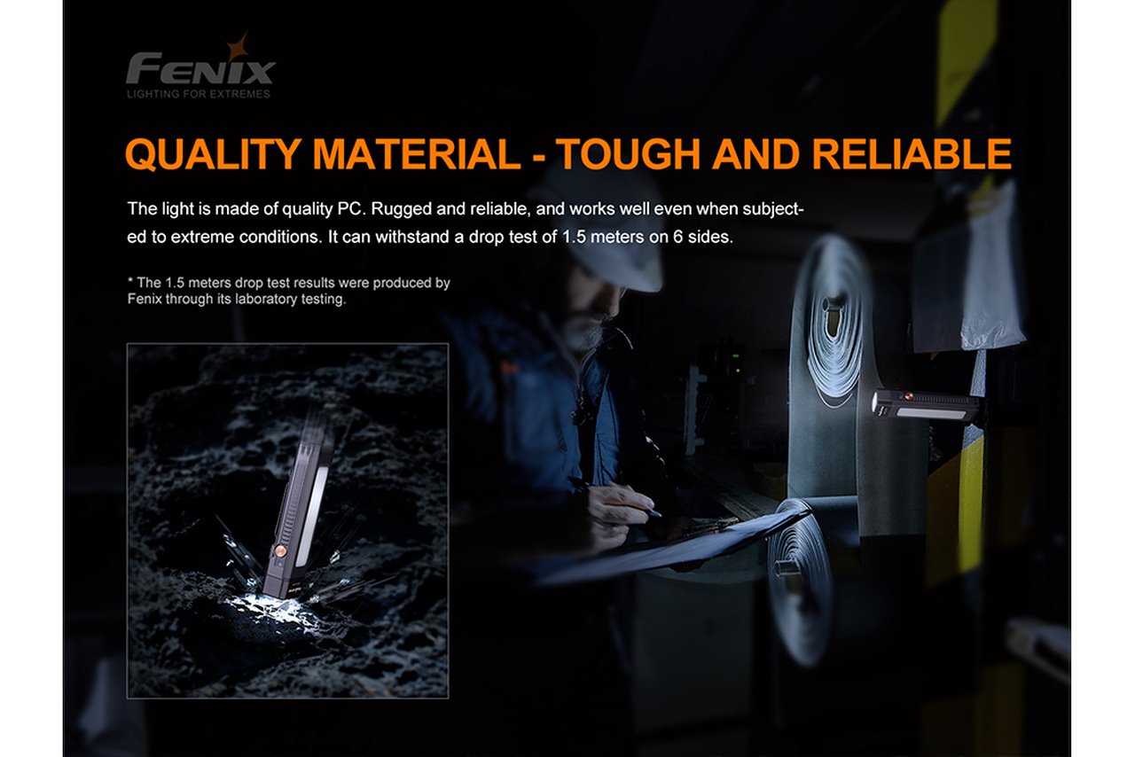 Fenix WT16R 300 Lumens Rechargeable LED Work Flashlight Flashlight Fenix 