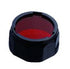 Fenix AOF-S+ red filter flashlight lens for preserving night vision during tactical, hunting, and low-light outdoor activities