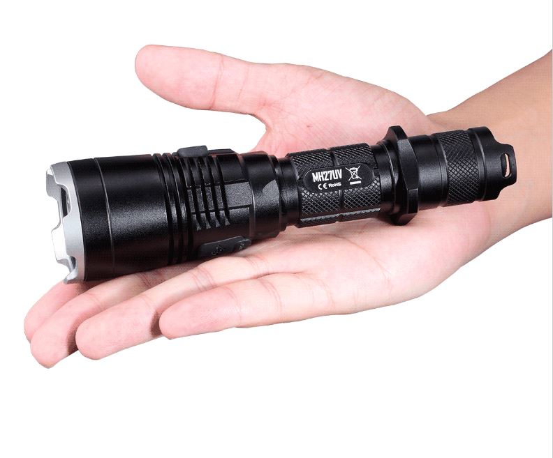 Nitecore MH27UV 1000 Lumens USB Rechargeable LED Flashlight W/ Red, Blue, And Ultraviolet LED Flashlight Nitecore 