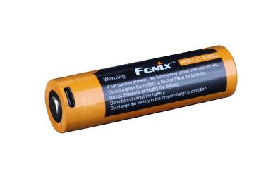 Fenix ARB-L21-5000U 21700 Li-ion 5000mAh USB-C rechargeable battery for flashlights, headlamps, and high-drain electronic devices