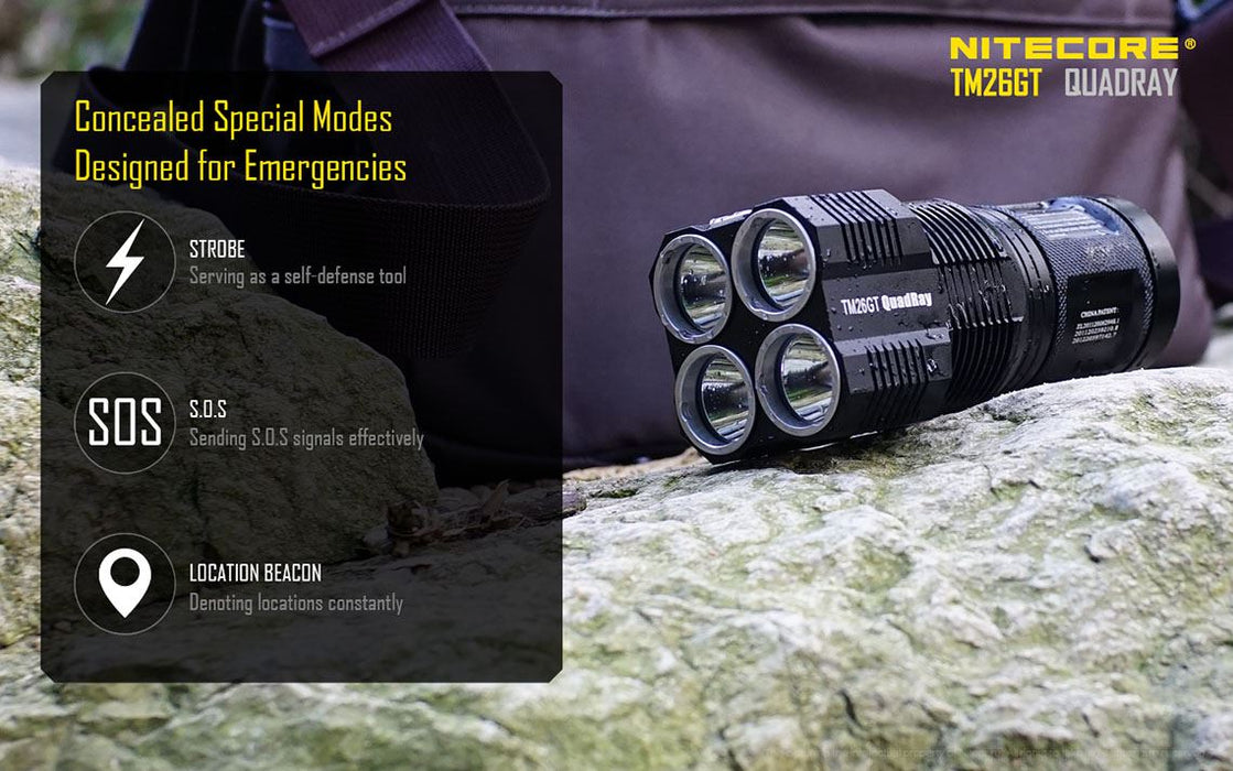 Nitecore TM26GT Monster LED Flashlight Flashlight Nitecore 