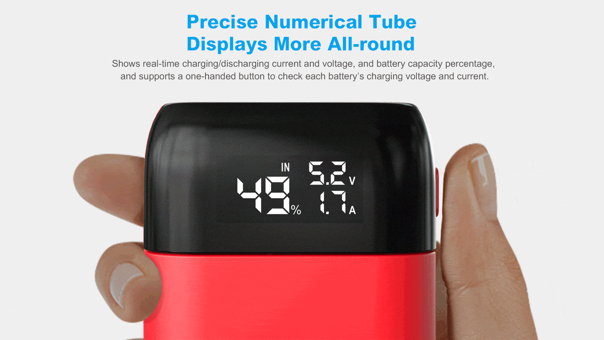 XTAR PB2S precise numerical tube 