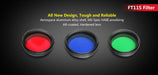 Klarus FT11S Double Threaded Flashlight Filter - Choice of colors Flashlight Filter Klarus 