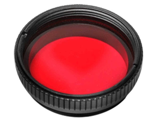Klarus FT11S Double Threaded Flashlight Filter - Choice of colors Flashlight Filter Klarus Red 