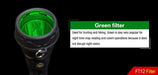 Klarus FT12 High Elastic Silicone Frame Flashlight Filter- Choice of colors Flashlight Filter Klarus 