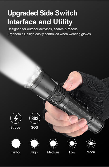 Klarus XT21X Pro Tactical flashlight - 4400 lumens Klarus 