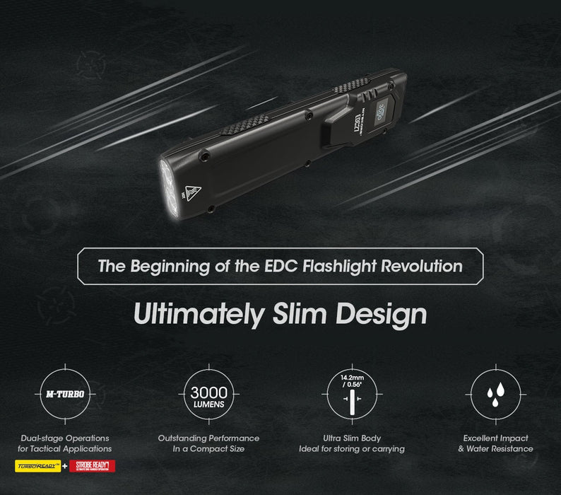 Nitecore EDC27 Ultra Slim High Performance EDC Flashlight Flashlight Nitecore 