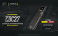 Nitecore EDC27 Ultra Slim High Performance EDC Flashlight Flashlight Nitecore 