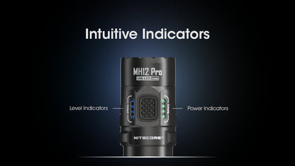 Nitecore MH12 Pro USB-C Rechargeable Flashlight - 3300 Lumens NItecore 