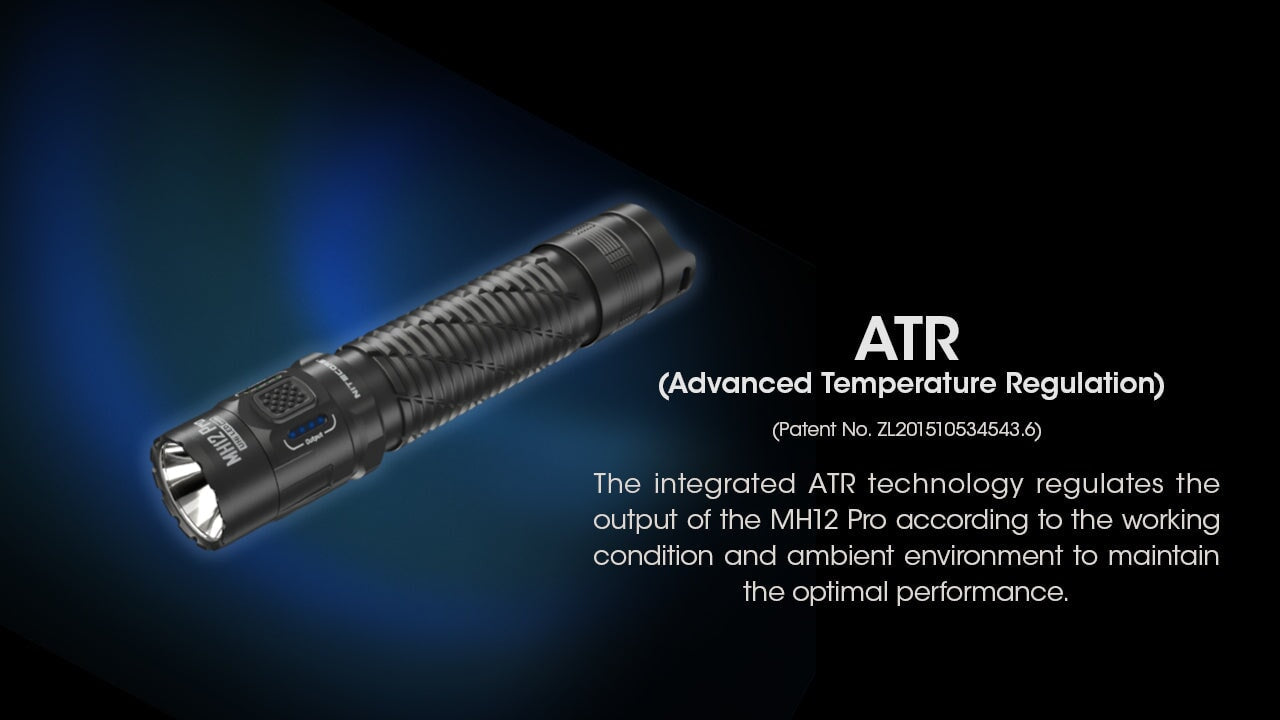 Nitecore MH12 Pro USB-C Rechargeable Flashlight - 3300 Lumens NItecore 