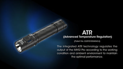 Nitecore MH12 Pro USB-C Rechargeable Flashlight - 3300 Lumens NItecore 