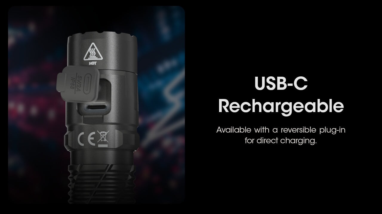 Nitecore MH12 Pro USB-C Rechargeable Flashlight - 3300 Lumens NItecore 