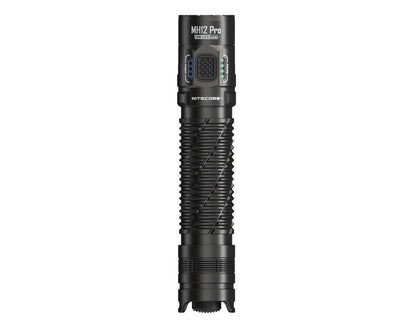 Nitecore MH12 Pro USB-C rechargeable tactical LED flashlight with 3300 lumens brightness for law enforcement, duty, and outdoor lighting