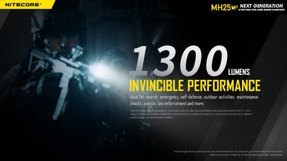 Nitecore MH25 V2 USB-C Rechargeable Flashlight Flashlight Nitecore 
