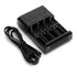 Nitecore New i4 Intellicharger four-slot universal smart battery charger compatible with Li-ion, Ni-MH, and Ni-Cd rechargeable batteries