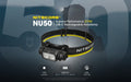 Nitecore NU50 Superior Performance 21700 USB-C rechargeable - 1400 Lumens Headlamp Nitecore 