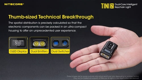 Nitecore Tini 2 500 Lumen Rechargeable Keychain Flashlight KEYCHAIN FLASHLIGHT Nitecore 