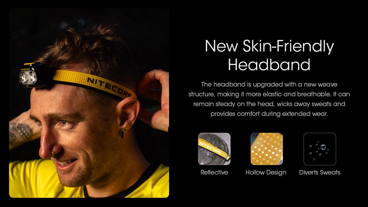 Nitecore UT27 Rechargeable Running Headlamp - 800 lumens Headlamp NItecore 