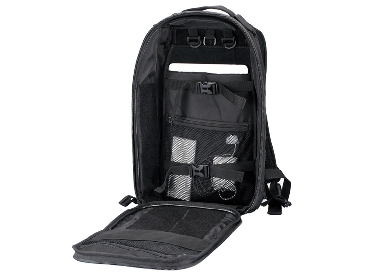 Nitecore NHL10 adjustable tablet holder mount designed for fieldwork, tactical use, and travel stability with durable construction